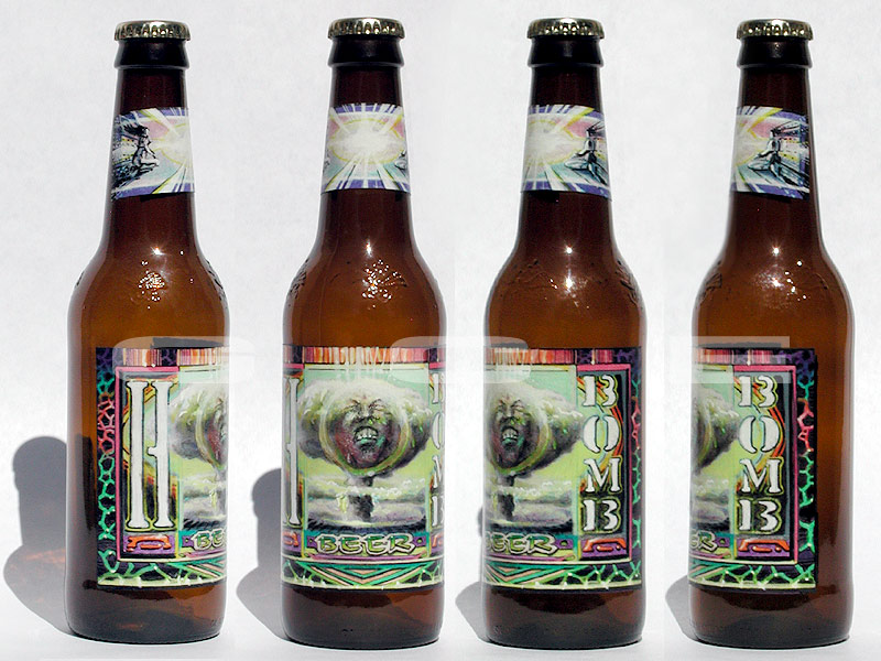 beer label art by Geoffrey C. Everts