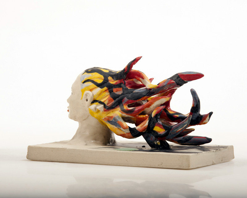 ceramic sculpture by Geoffrey C. Everts